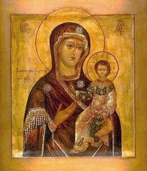 Смоленская икона Божией Матери, именуемая "Одигитрия"