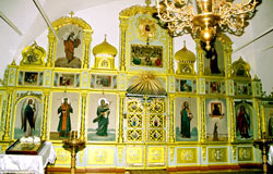 Иконостас престола Смоленской Божией Матери ( 2003 год.)